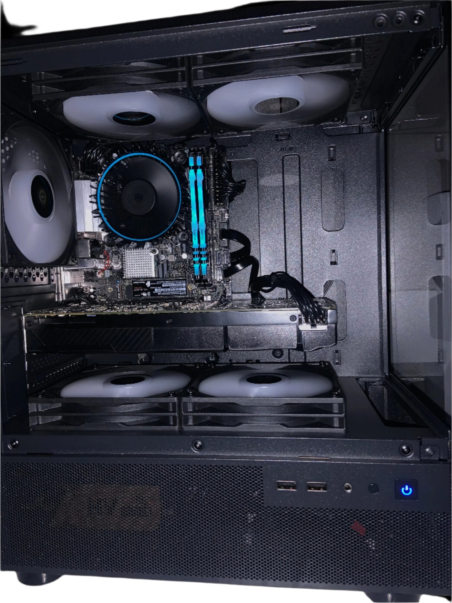 Gaming PC -  i3-12100f - GTX1080 8GB - 16GB DDR4 - 500GB SSD + 480GB SSD - Windows 11